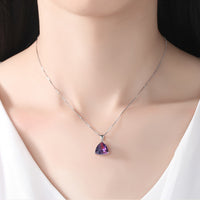 Rainbow Mystic Topaz Pendant Sterling Silver 925